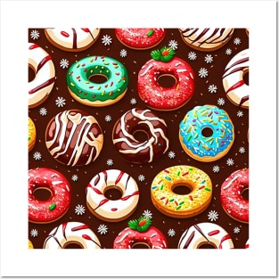 Jummy christmas donuts Posters and Art